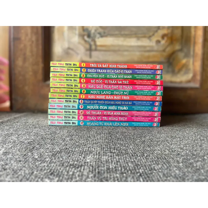Truyện Thần Thoại Trung Hoa - Trọn Bộ 12 Tập - NXB Kim Đồng 719608