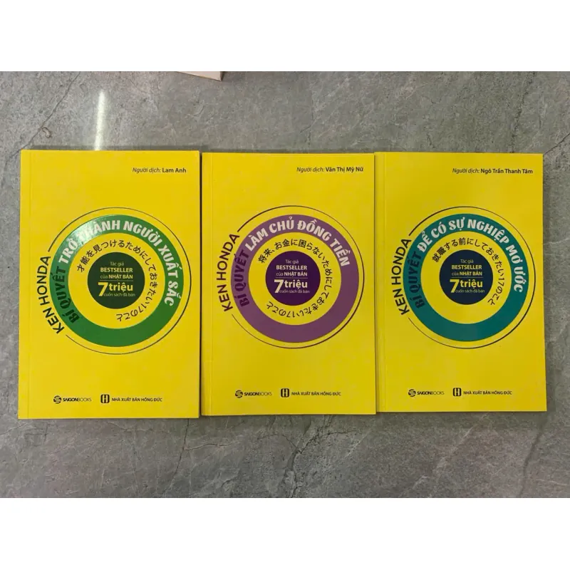 COMBO BA CUỐN BÍ QUYẾT CỦA KEN HONDA 745281