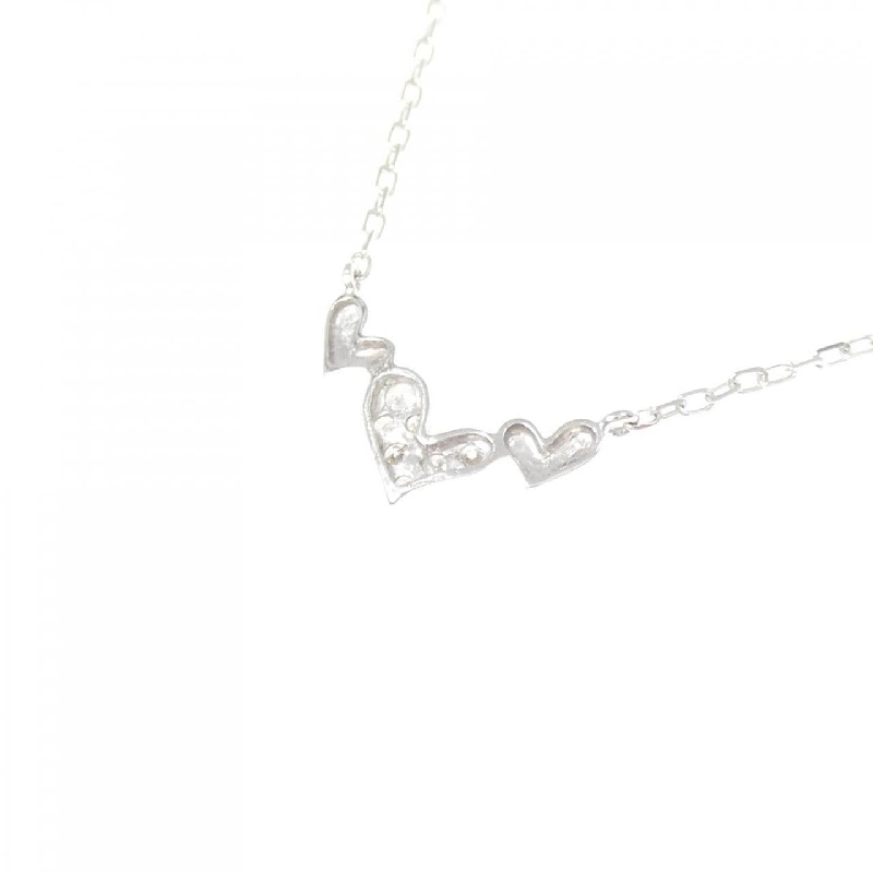 K10WG Dây chuyền kim cương hình trái tim - Hàng hiệu Authentic 859075