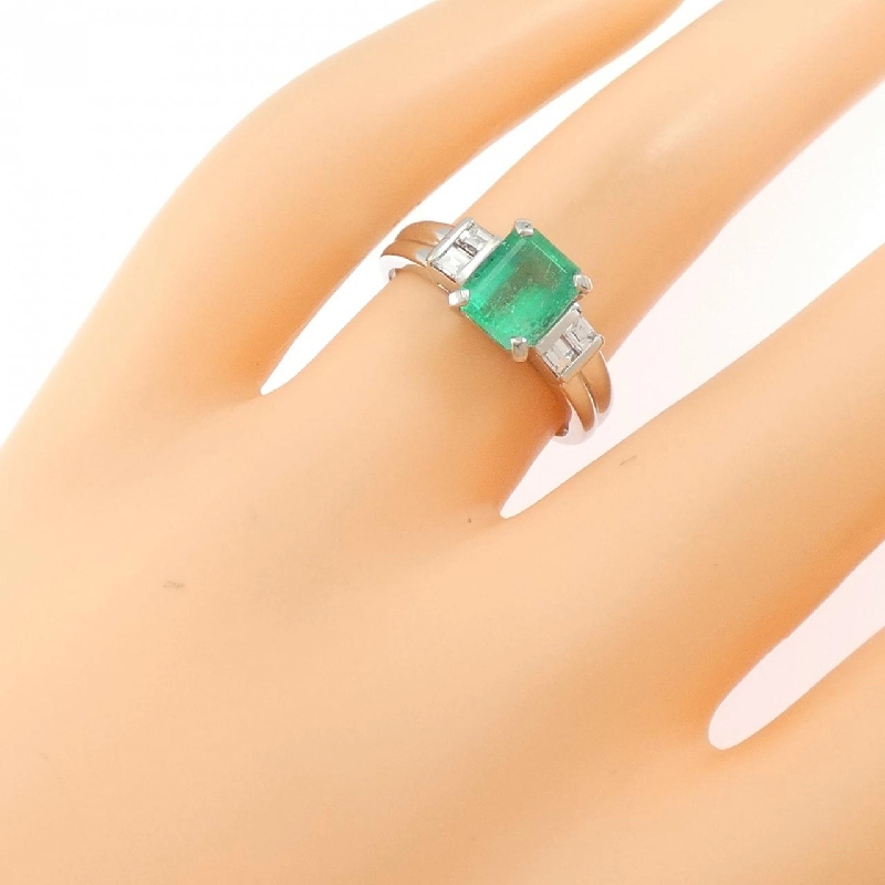 Nhẫn Emerald PT900 1.190CT - Hàng hiệu Chính hãng 853358