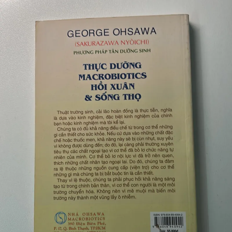 Thực dưỡng macrobiotics Hồi xuân và sống thọ 1021857