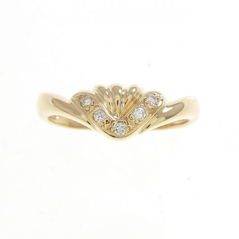 Nhẫn kim cương K18YG 0.05CT - Hàng hiệu Chính hãng 850997