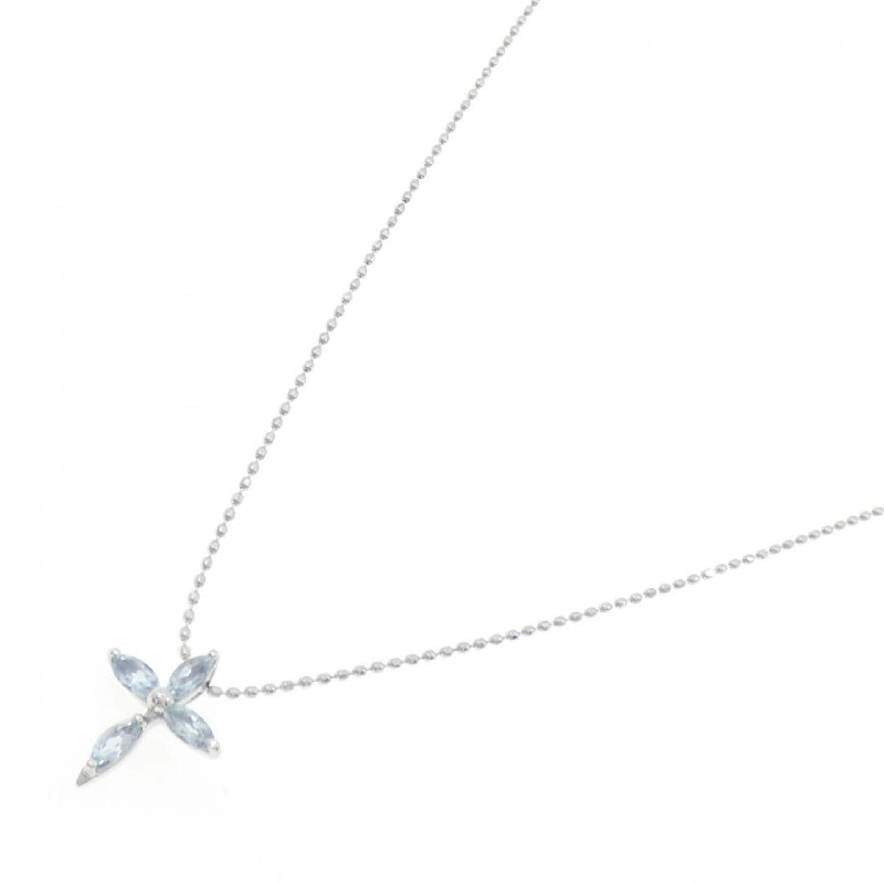 K18WG Nhẫn Aquamarine - Hàng hiệu Chính hãng 858506