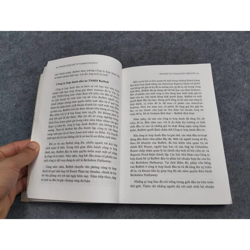 PHONG CÁCH ĐẦU TƯ WARREN BUFFETT 957326