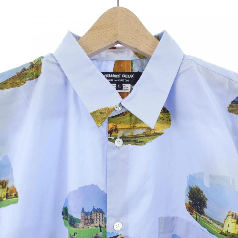 COMME des GARCONS HOMME DEUX DM-B039 Áo sơ mi ngắn tay - Hàng hiệu Authentic 885565