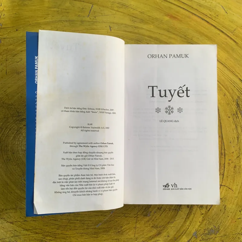 TUYẾT - ORHAN PAMUK  1003085