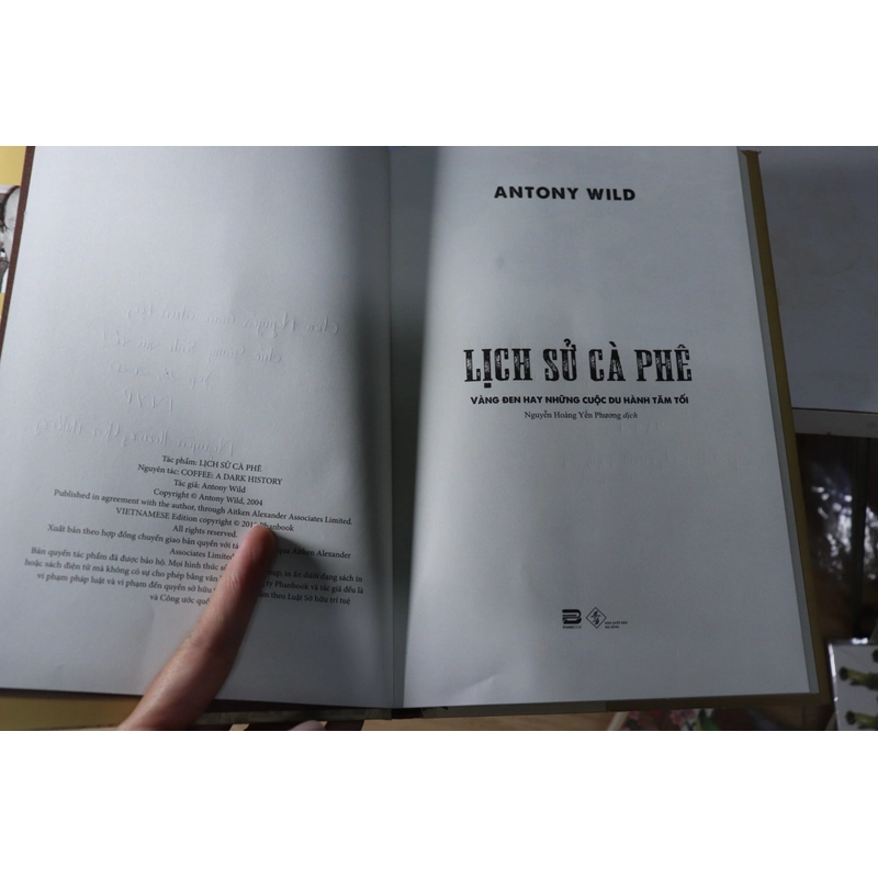 Lịch Sử Cà Phê mới 100% Antony Wild  477490