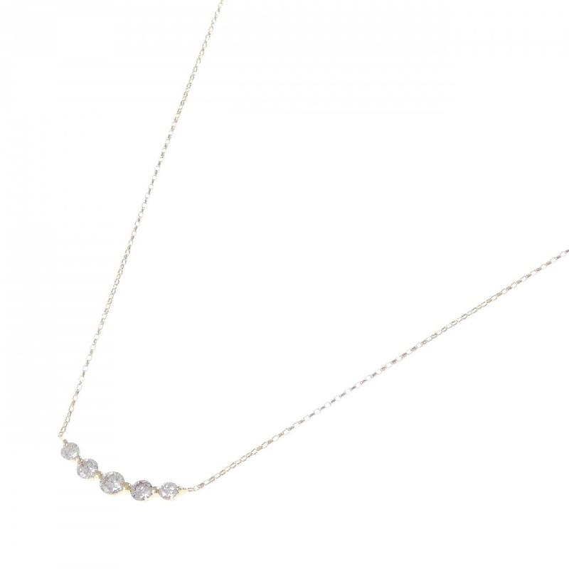 Dây chuyền kim cương K18YG 0.50CT - Hàng hiệu chính hãng 856252