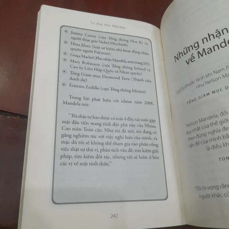 Daniel Smith - TƯ DUY NHƯ MANDELA 1002871