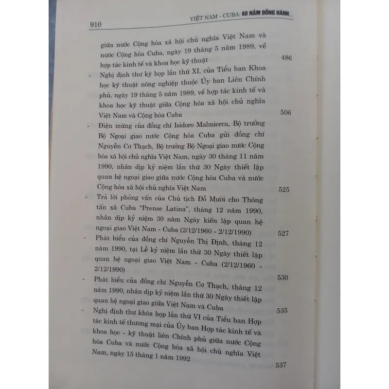 Sách: Việt Nam - Cuba 60 năm đồng hành  935358