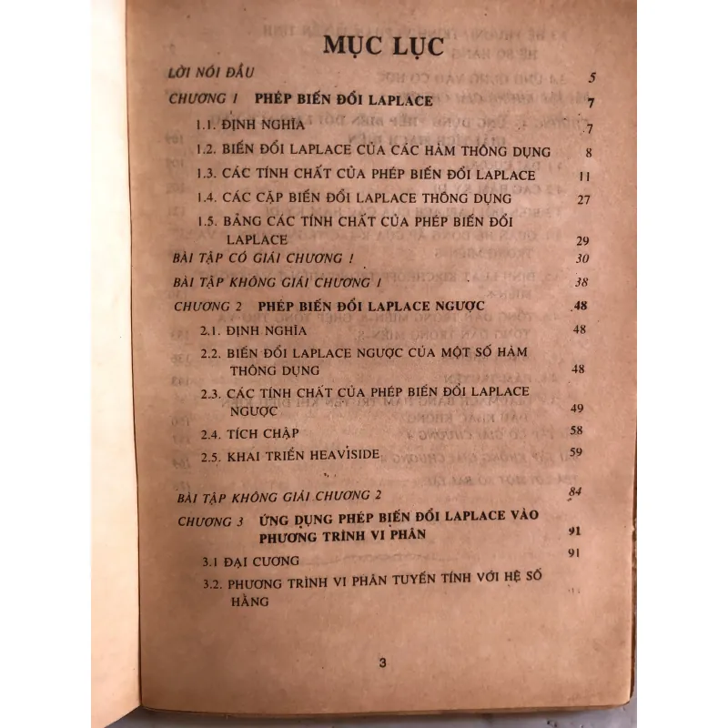 Phép biến đổi Laplace - Nguyễn Kim Đính 1025899