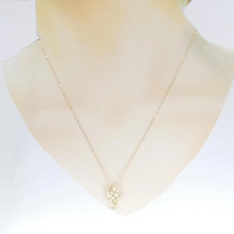 K18YG Dây chuyền kim cương 0.30CT - Hàng hiệu Chính hãng 861200