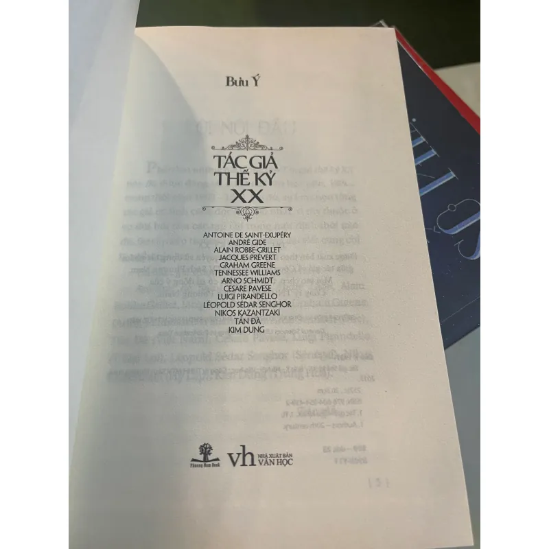 TÁC GIẢ THẾ KỶ XX - BỬU Ý  1008466
