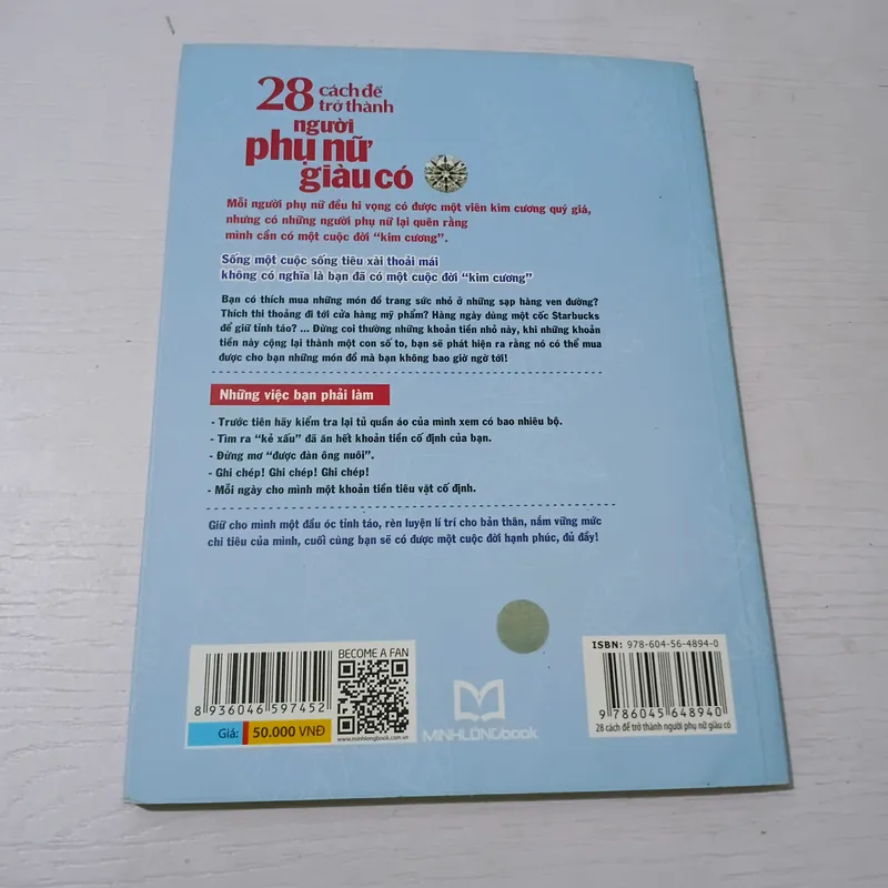 Sách 28 cách để trở thành người phụ nữ giàu có - Nghệ thuật quản lý tiền bạc 740985
