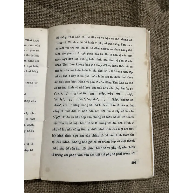 Tiếng Thái Lan  - những vấn đề cấu tạo từ tiếng Thái Lan hiện đại 977120