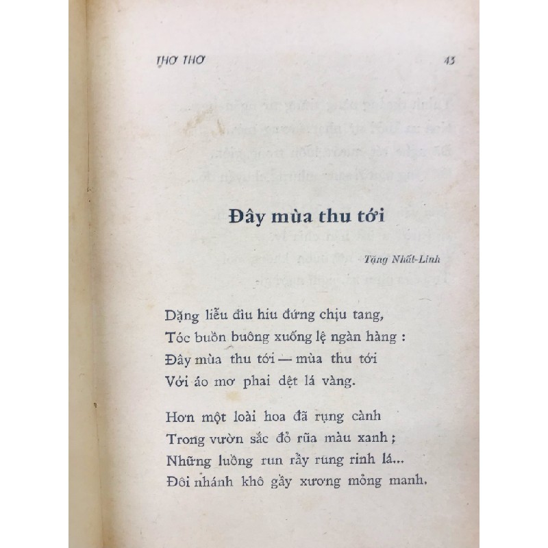 Thơ thơ - Xuân Diệu 51018