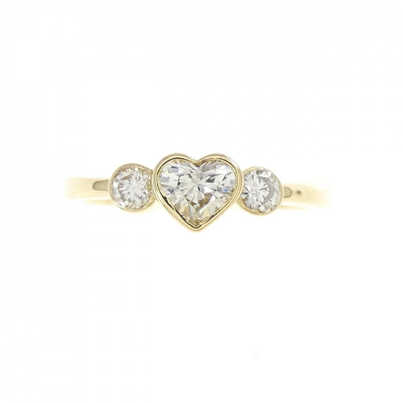 Nhẫn kim cương hình trái tim K18YG 0.50CT 667389