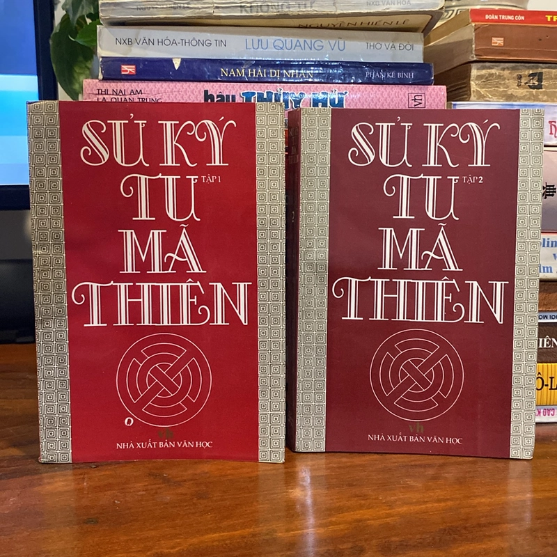 SỬ KÝ TƯ MÃ THIÊN - TRỌN BỘ 2 TẬP, XB 1997 473465