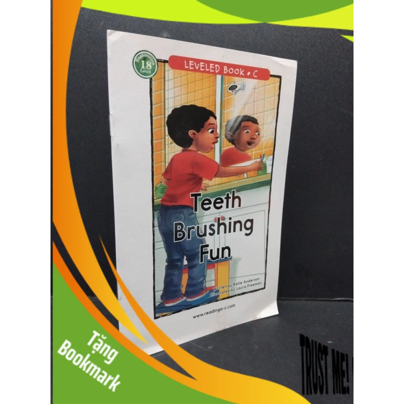 (TẶNG BOOKMARK) Teeth brushing fun mới 80% ố bẩn nhẹ RBK2809 NGOẠI VĂN 952601