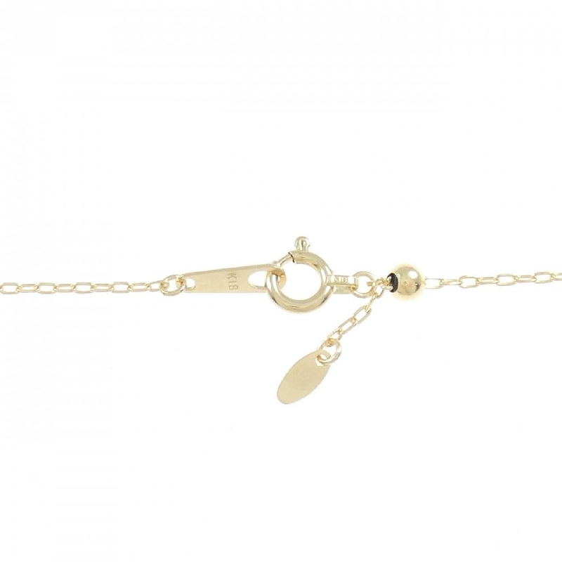 K18YG Dây chuyền ngọc trai Akoya 7.3mm - Hàng hiệu Authentic 856832