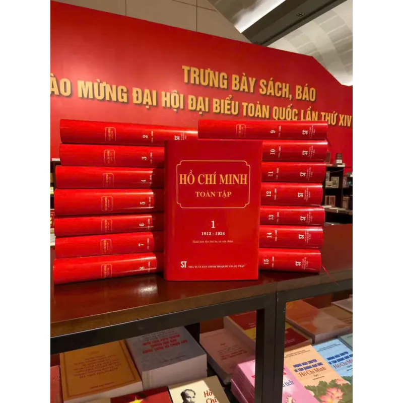 Hồ Chí Minh toàn tập (từ tập 1 đến tập 15) - Bản Đặc Biệt 1041502