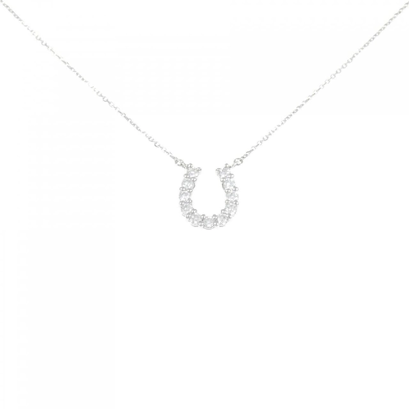 Dây chuyền kim cương PT900/PT850 hình móng ngựa 0.312CT - Hàng hiệu Chính hãng 862875