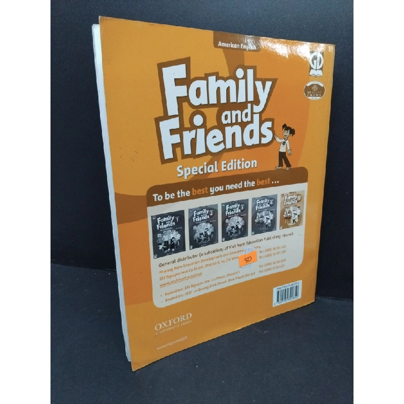 Family and friends grade 5 mới 80% ố nhẹ HCM2809 Oxford HỌC NGOẠI NGỮ 297195