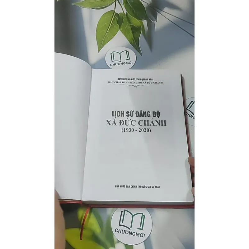 Lịch sử Đảng bộ xã Đức Chánh - Quảng Ngải ( 1930 - 2020 ) 688599