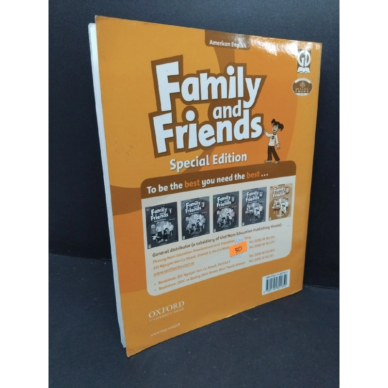 Family and friends grade 5 mới 80% ố nhẹ HCM2809 Oxford HỌC NGOẠI NGỮ 917160