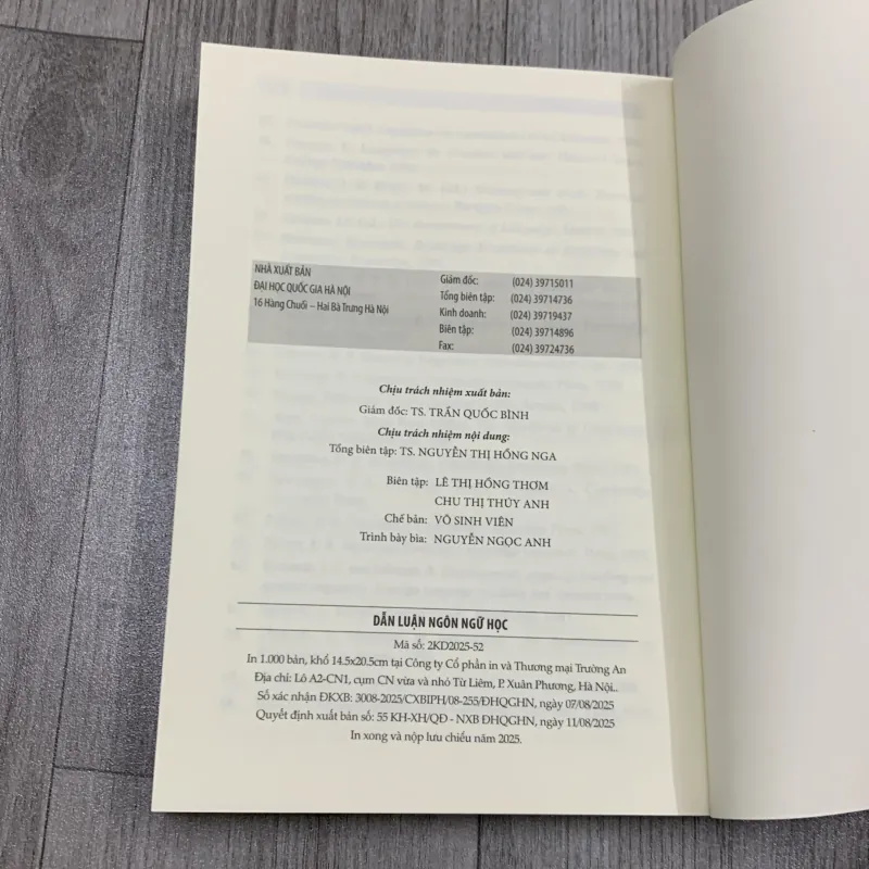 Dẫn luận ngôn ngữ học. 747251