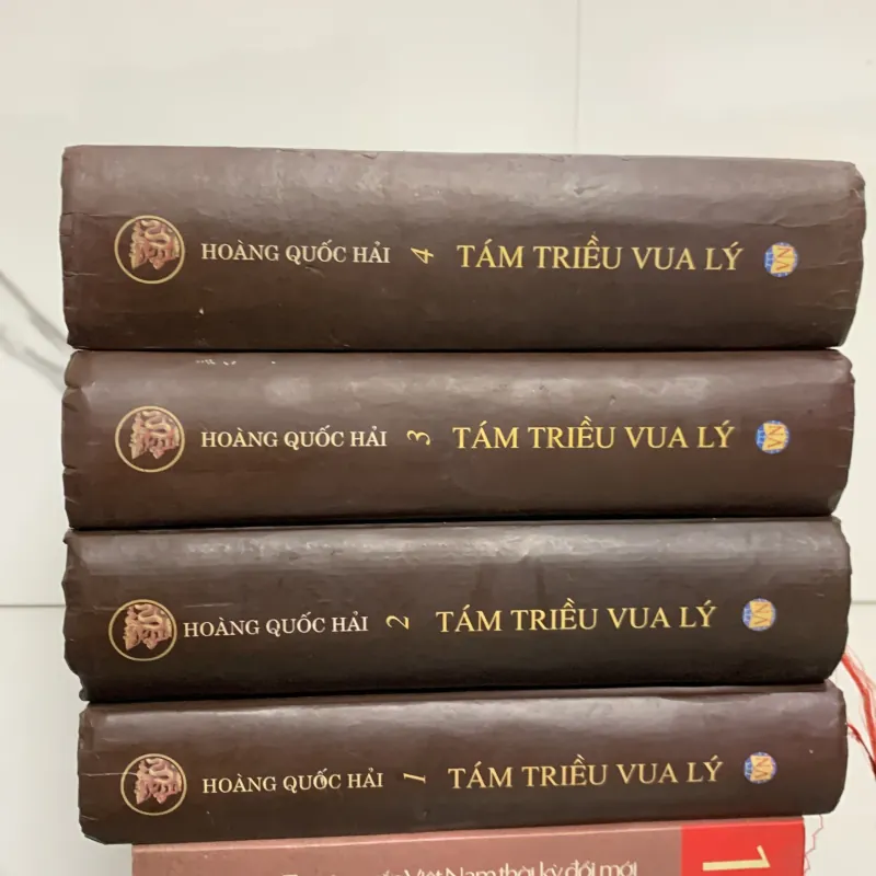 Tám triều vua lý - hoàng quốc hải. Bộ 4 tập. 7a2 746929