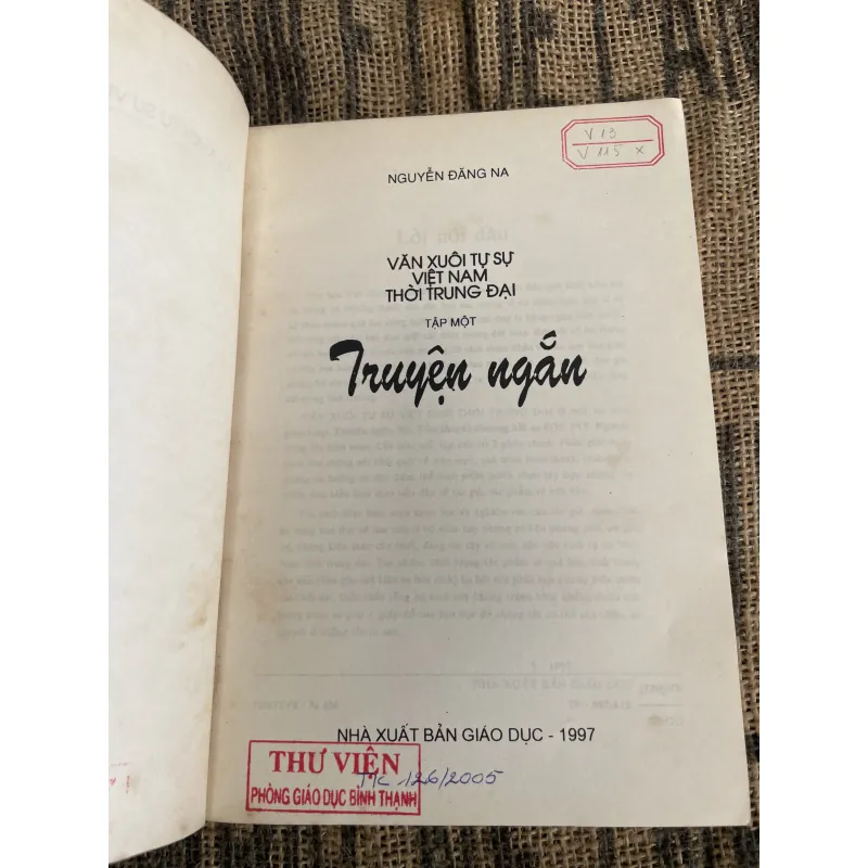 Văn xuôi tự sự Trung đại- truyện ngắn - Nguyễn Đăng Na  1013379