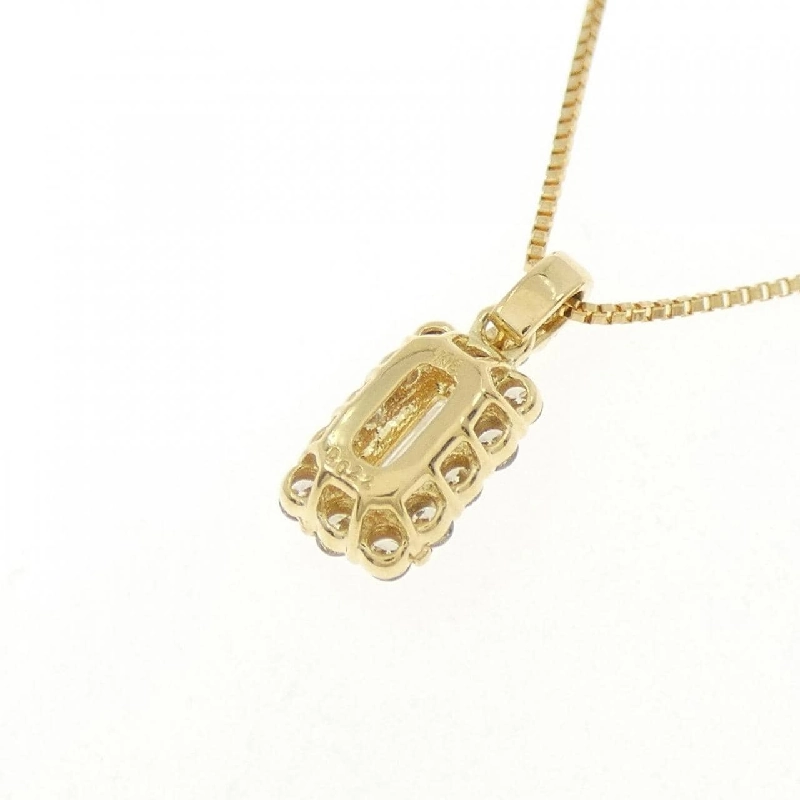 K18YG Dây chuyền kim cương 0.22CT - Hàng hiệu Chính hãng 857811