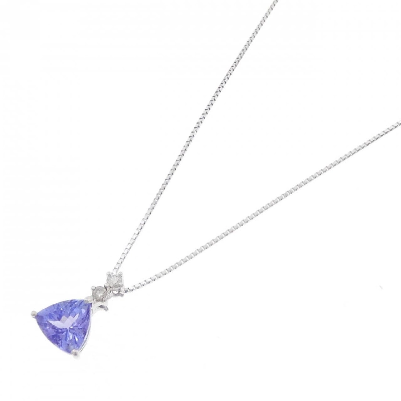 K18WG Mặt dây chuyền Tanzanite 1.00CT - Hàng hiệu Chính hãng 861587