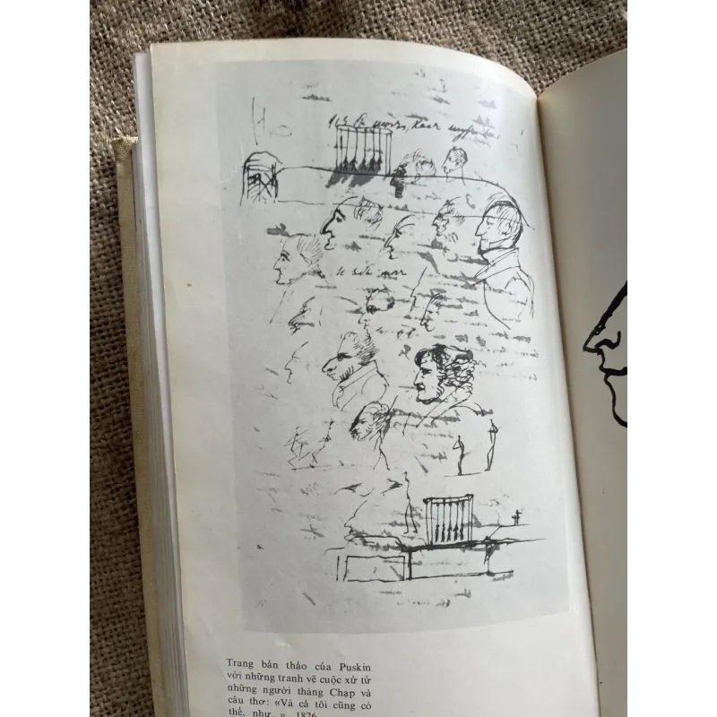 Tuyển tập văn xuôi Puskin , sách in tại Nga , phụ lục in màu  932959