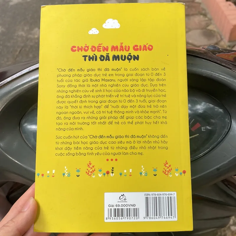 Sách nuôi dạy con : chờ đến mẫu giáo thì đã muộn - ibuka masaru - ehomebooks  1027302