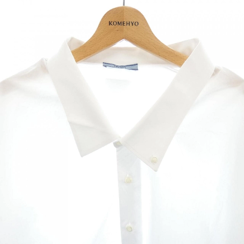 Áo sơ mi POPLIN PRADA TỪ SÀN DIỄN P480I SOOO 1XV2 - Hàng hiệu Chính hãng 808445
