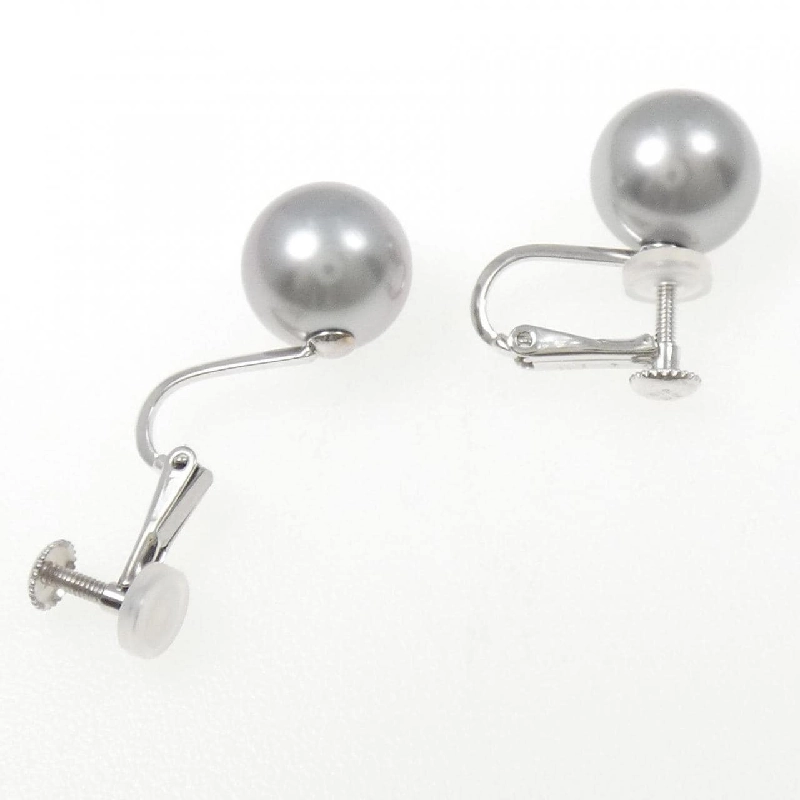 K18WG Bông tai ngọc trai đen 10.2mm - Hàng hiệu Chính hãng 871459