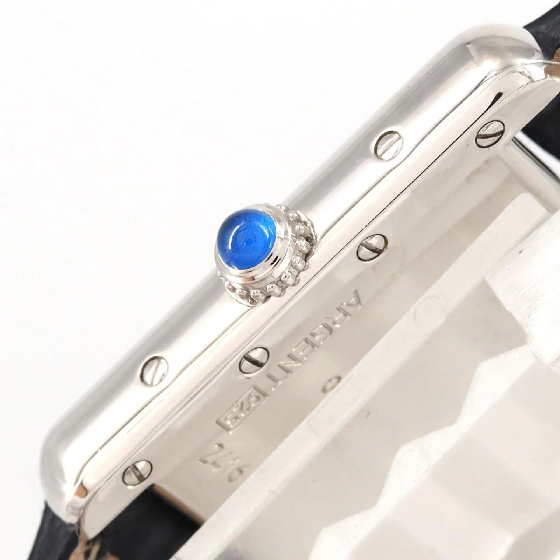 Cartier Must Tank SM W1014054 Bạc Quartz - Hàng hiệu Chính hãng 876951