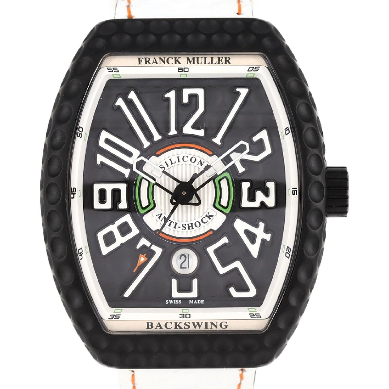 Đồng hồ Frank Muller Vanguard Back Swing V45SCDTGOLFTTNRBRBC TI tự động - Hàng hiệu Authentic 880507