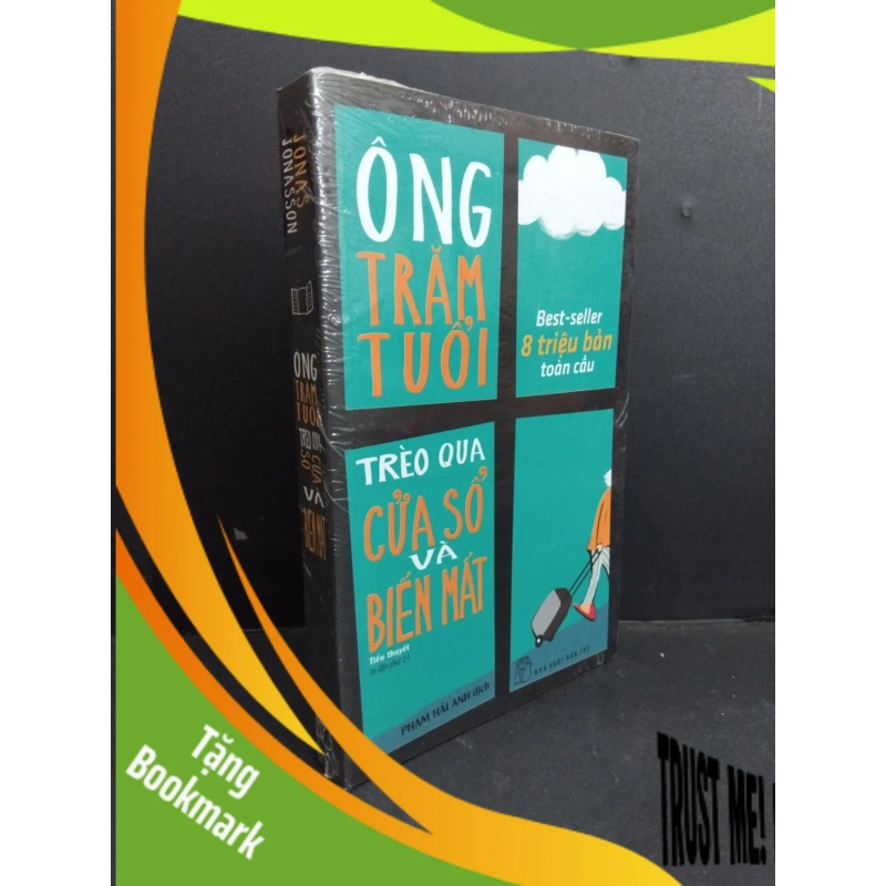 (TẶNG BOOKMARK) Ông trăm tuổi trèo qua cửa sổ và biến mất mới 100% RBK2811 Jonas Jonasson VĂN HỌC 950314