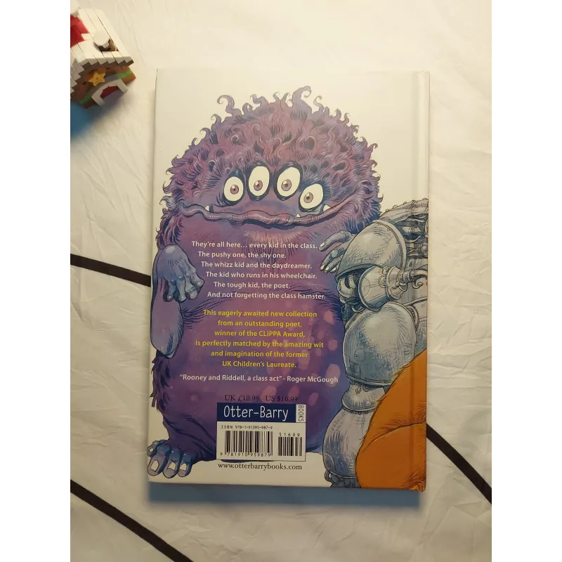 A KID IN MY CLASS - Rachel Rooney • Minh họa: Chris Riddell - Bìa cứng, khổ lớn, mới 99% 764556