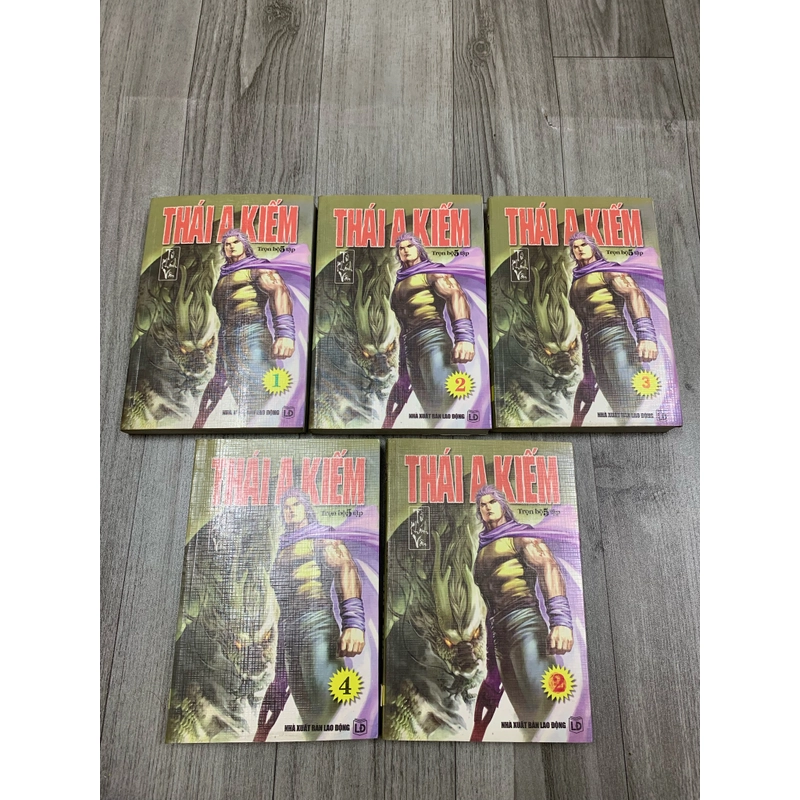 Thái a kiếm - từ khánh vân. Bộ 5 tập. 4a3 538047