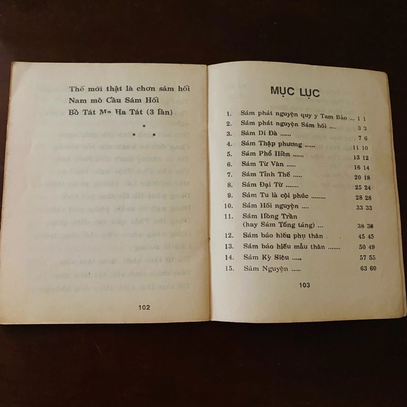 Tuyển tập các bài sám  469706