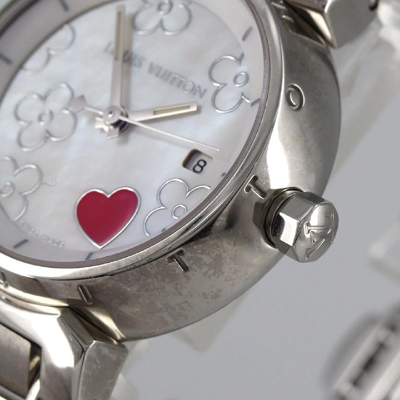 Louis Vuitton Tambour Q121A SS Quartz - Hàng hiệu Authentic 875880