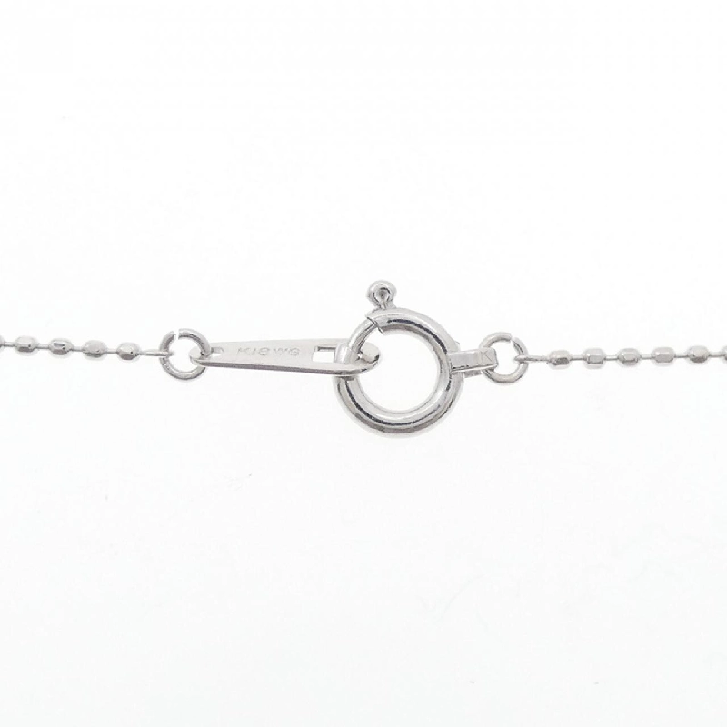 K18WG Dây chuyền kim cương chéo 0.12CT - Hàng hiệu Chính hãng 857553