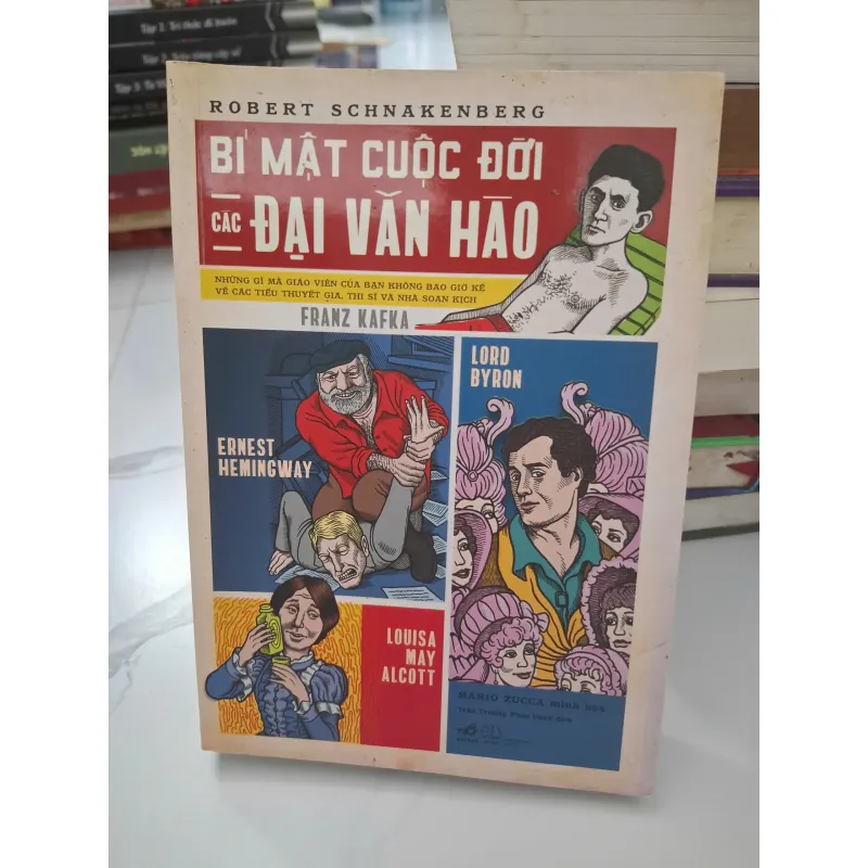 Bí mật cuộc đời các đại văn hào - Robert Schnakenberg - Tiểu sử/Hài hước 1004586