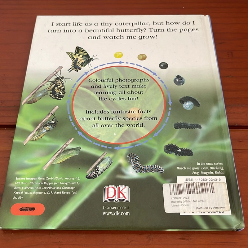 PICTURE BOOK Watch me grow Butterfly 536744