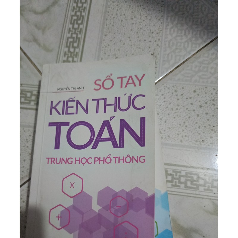 Combo 2q Sổ tay kiến thức Toán THCS và Sổ tay kiến thức Toán THPT 179938