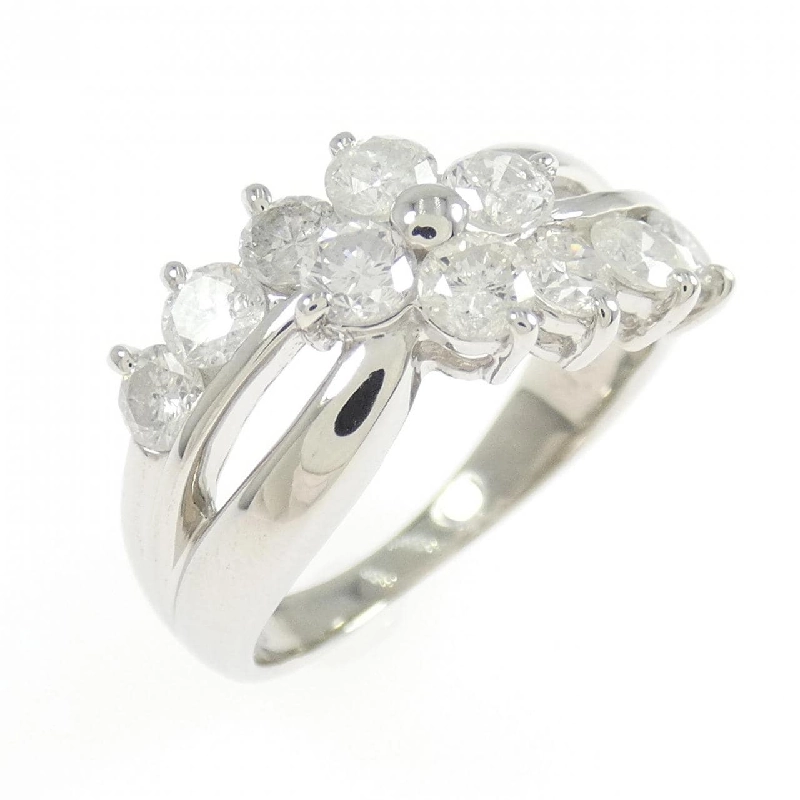 Nhẫn kim cương hoa PT900 1.00CT 669455